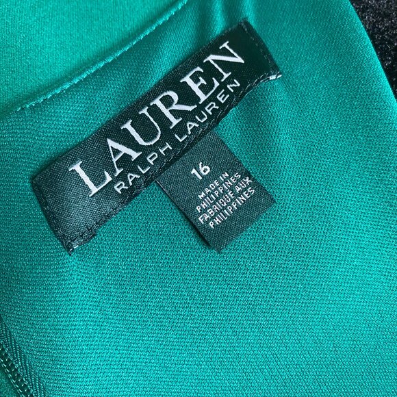 Stunning Ralph Lauren Green Dress with Pockets - Picture 6 of 7